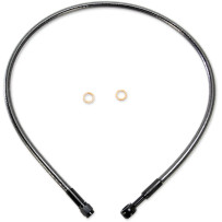 Alternate Length Designer Series ABS-Specific Front Brake Line Kit — 30", ABS, 10 mm 180° banjo