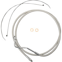 Designer Series ABS-Specific Mid Brake Line Kit — 38 cm (15"), 48.5 cm (19"), ABS-compatible