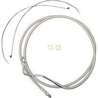 Designer Series ABS-Specific Mid Brake Line Kit — 38 cm (15"), 48.5 cm (19"), ABS-compatible