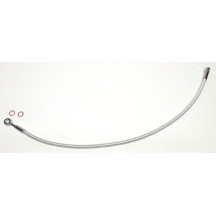 Alternate Length Designer Series ABS-Specific Front Brake Line Kit — 23" length, Chrome