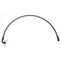 Alternate Length Designer Series ABS-Specific Front Brake Line Kit — 27" length, ABS, 10 mm 90° upper banjo