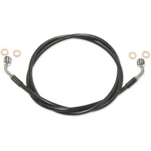 XR Stainless Extreme Response Front Brakeline Kit — 48" length, without ABS