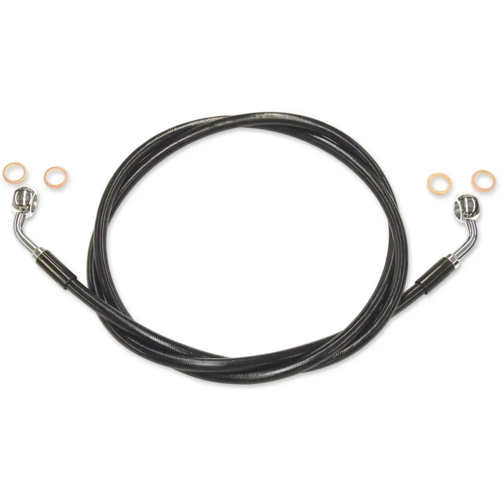 XR Stainless Extreme Response Front Brakeline Kit — 48" length, without ABS