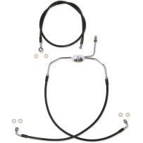 XR Stainless Extreme Response Front Brakeline Kit — without ABS, 31", 16-1/4"