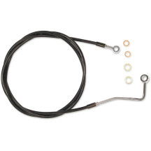 XR Stainless Upper Brake Line — 72" (183 cm), Oversize +8", Front upper, ABS