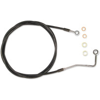 XR Stainless Upper Brake Line — 72" (183 cm), Oversize +8", Front upper, ABS
