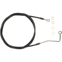 XR Stainless Upper Brake Line — 70", with ABS, front upper