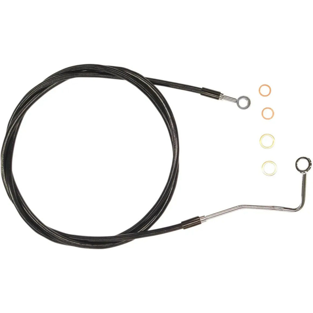 XR Stainless Upper Brake Line — 70", with ABS, front upper