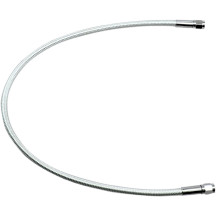 Braided Universal ABS Brake Line — 23", Chrome