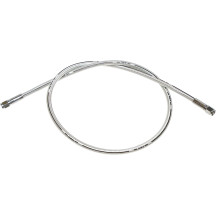 Braided Universal ABS Brake Line — 23", Chrome