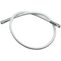 Braided Universal ABS Brake Line — 25 in (63.5 cm), Chrome