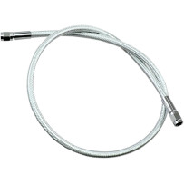 Braided Universal ABS Brake Line — 30" (76 cm), Chrome, Sterling Chromite® II