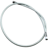 Braided Universal ABS Brake Line — 38 in, Chrome