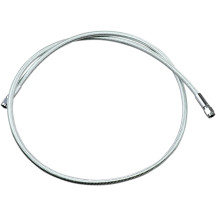 Braided Universal ABS Brake Line — 112 cm (44"), Chrome, Sterling Chromite® II