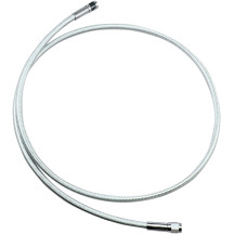 Braided Universal ABS Brake Line — 117 cm (46"), Chrome, Sterling Chromite® II