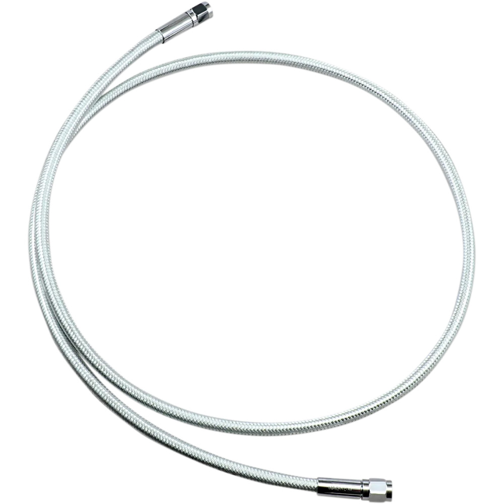 Braided Universal ABS Brake Line — 117 cm (46"), Chrome, Sterling Chromite® II