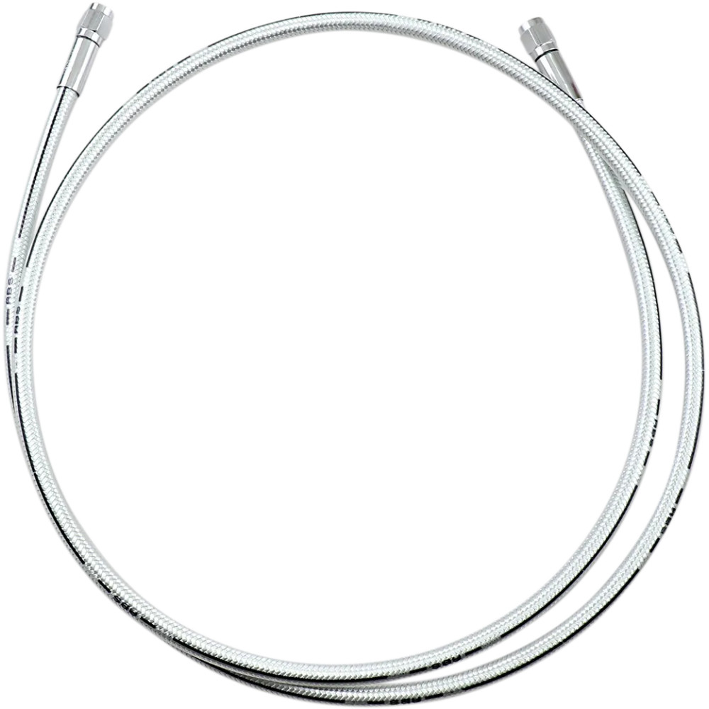 Braided Universal ABS Brake Line — 142 cm (56") , Chrome, Sterling Chromite® II
