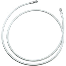 Braided Universal ABS Brake Line — 58 in (147.5 cm), Chrome