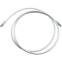 Braided Universal ABS Brake Line — 72", with ABS, Chrome