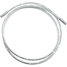 Braided Universal ABS Brake Line — 188 cm (74") , with ABS, Chrome, Sterling Chromite® II