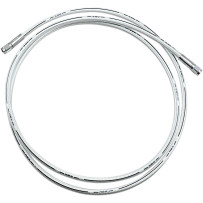 Braided Universal ABS Brake Line — 188 cm (74") , with ABS, Chrome, Sterling Chromite® II