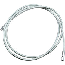 Braided Universal ABS Brake Line — 198 cm (78"), Chrome, Sterling Chromite II