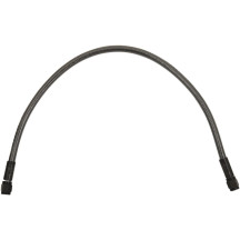 Braided Universal ABS Brake Line — 17" , Black