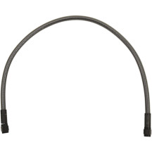 Braided Universal ABS Brake Line — 19", with ABS, Black