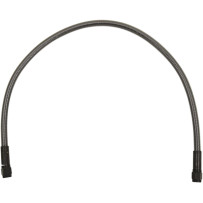 Braided Universal ABS Brake Line — 19", with ABS, Black