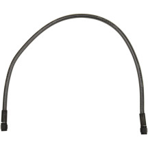 Braided Universal ABS Brake Line — 21" (53.5 cm), Black, Black Pearl