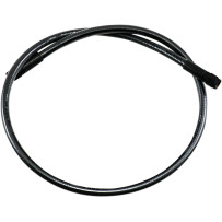 Braided Universal ABS Brake Line — 76 cm (30"), Black, Black Pearl