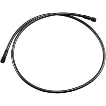 Braided Universal ABS Brake Line — 42", Black/Black Pearl