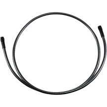 Braided Universal ABS Brake Line — 132 cm (52"), Black Pearl