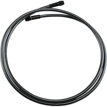 Braided Universal ABS Brake Line — 60" (152.5 cm), with ABS, Black