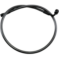 Alternative Length Designer Series ABS-Specific Upper Brake Line Kit — 32" length, 12 mm 90° banjo