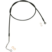 XR Stainless Upper Brake Line — 68" (172.5 cm), Oversize +4" (10.2 cm), front upper, with ABS