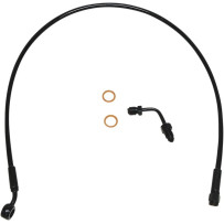 XR Upper Brake Line with Adapter — 28" (71 cm), with ABS, Black
