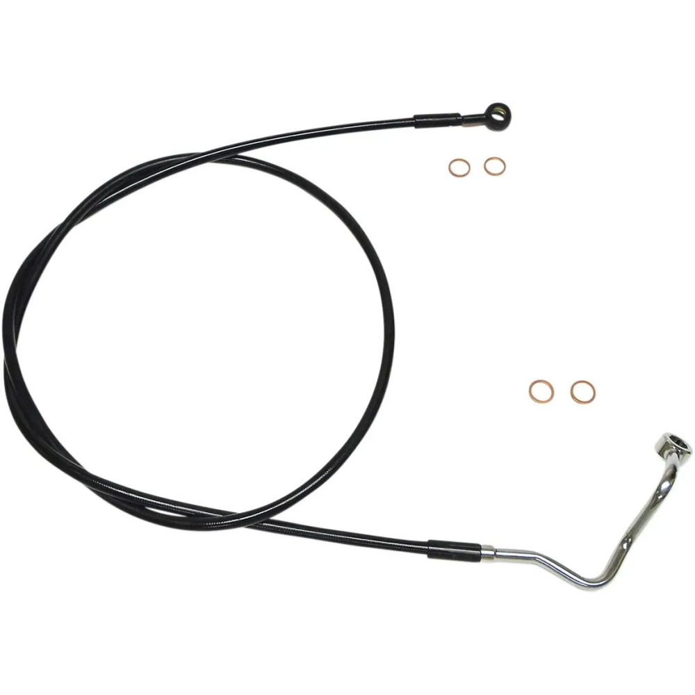 XR Stainless Upper Brake Line — 183 cm (72"), Oversize +20.3 cm (8"), with ABS