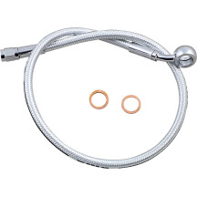 Alternate Length Upper Brake Line — 56 cm (22"), 12 mm 35° banjo, ABS