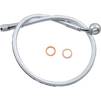 Alternate Length Upper Brake Line — 56 cm (22"), 12 mm 35° banjo, ABS