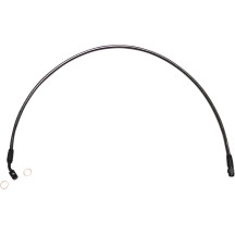 Alternate Length Upper Brake Line — 56 cm (22"), 12 mm 35° banjo, ABS, Black