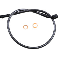 Alternate Length Upper Brake Line — 66 cm (26"), 12 mm 35° banjo, ABS