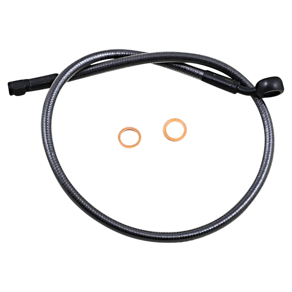 Alternate Length Upper Brake Line — 66 cm (26"), 12 mm 35° banjo, ABS