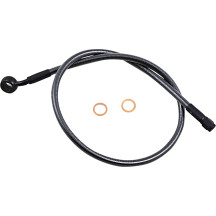 Alternate Length Upper Brake Line — 71 cm (28") , 12 mm 35° banjo fitting, ABS