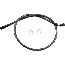 Alternate Length Upper Brake Line — 76 cm (30"), 12 mm 35° banjo fitting, with ABS
