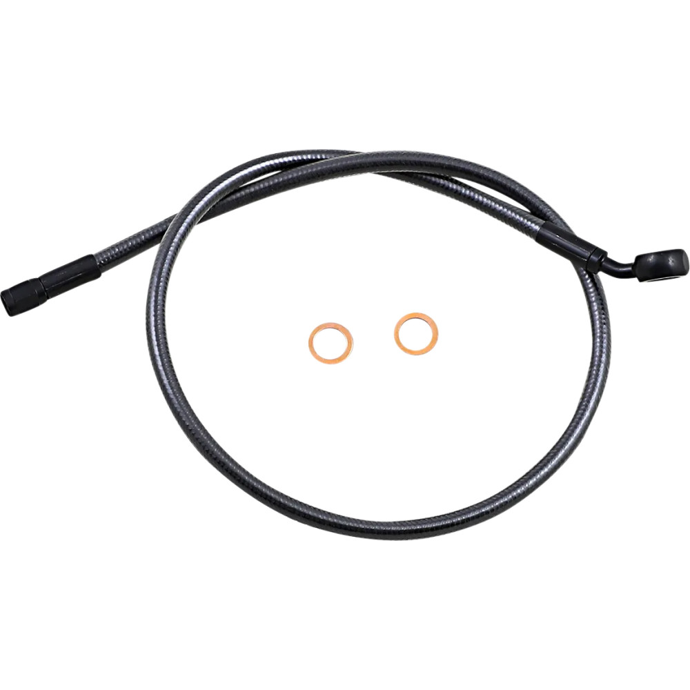 Alternate Length Upper Brake Line — 76 cm (30"), 12 mm 35° banjo fitting, with ABS