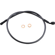 Alternate Length Upper Brake Line — 86.5 cm (34"), 12 mm 35° banjo, ABS
