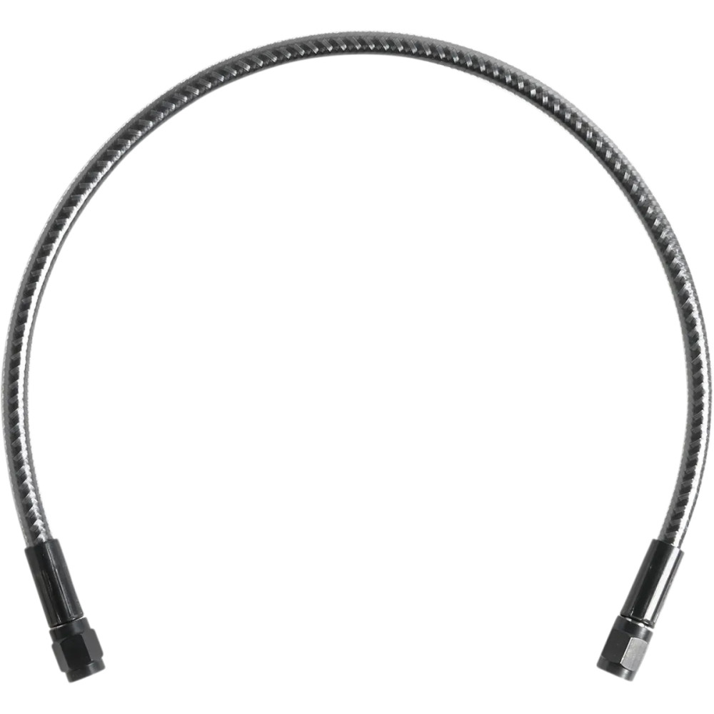 KARBONFIBR Universal Brake Line — 43 cm (17"), -3 hose, Silver