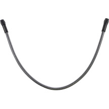 KARBONFIBR Universal Brake Line — -3AN, 19", Silver