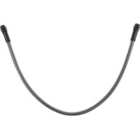 KARBONFIBR Universal Brake Line — -3AN, 19", Silver
